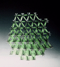 Copper molecular model Copper molecular model