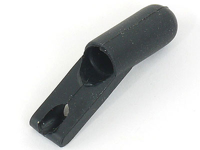 Spar End Caps with lug 6.35 mm black